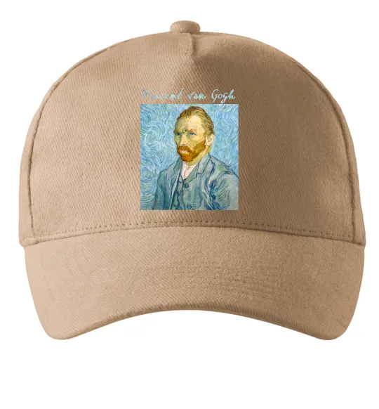 Кепка Vincent Van Gogh Self portrait Песочный фото