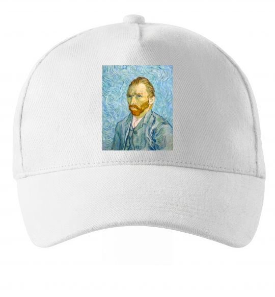 Кепка Vincent Van Gogh Self portrait Білий фото