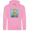 Жіноча толстовка (худі) Vincent Van Gogh Self portrait Рожевий фото