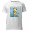 Чоловіча преміум футболка Vincent Van Gogh Self portrait Білий фото