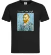 Мужская футболка Vincent Van Gogh Self portrait Черный фото