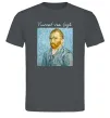 Мужская футболка Vincent Van Gogh Self portrait Графит фото