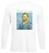 Лонгслив Vincent Van Gogh Self portrait Белый фото