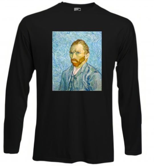 Реглан Vincent Van Gogh Self portrait Чорний фото