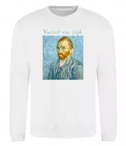 Свитшот Автопортрет із забинтованим вухом Белый фото