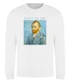 Свитшот Vincent Van Gogh Self portrait Белый фото