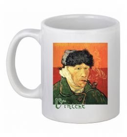 Чашка керамічна Автопортрет із забинтованим вухом