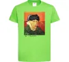 Детская футболка Автопортрет із забинтованим вухом Лаймовый фото