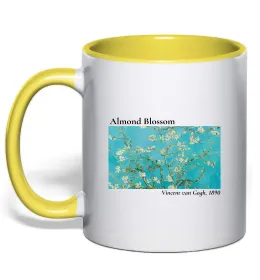 Чашка с цветной ручкой