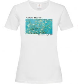 Женская футболка Квітучі гілки мигдалю