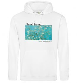 Чоловіча толстовка (худі) Квітучі гілки мигдалю Чоловіча толстовка (худі) Квітучі гілки мигдалю