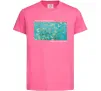 Детская футболка Квітучі гілки мигдалю Ярко-розовый фото