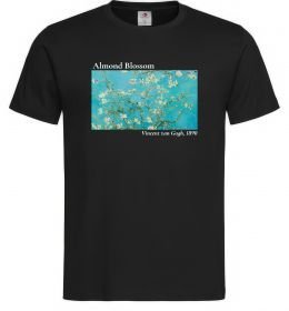 Чоловіча футболка Квітучі гілки мигдалю Чоловіча футболка Квітучі гілки мигдалю
