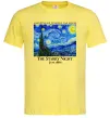 Чоловіча футболка Зоряна ніч Лимонний фото