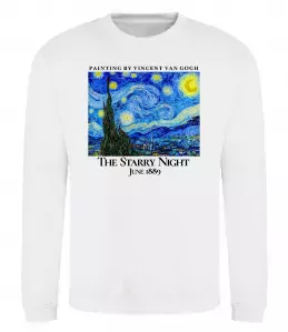 Свитшот Автопортрет із забинтованим вухом Белый фото