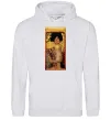 Жіноча толстовка (худі) Gustav Klimt Judith Сірий меланж фото