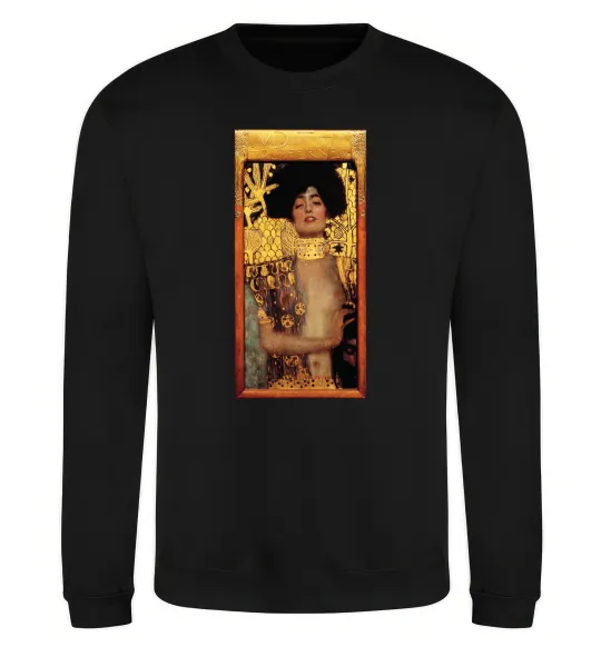 Світшот Gustav Klimt Judith Чорний фото