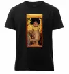 Мужская премиум футболка Gustav Klimt Judith Черный фото