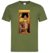 Мужская футболка Gustav Klimt Judith Оливковый Мужская футболка Gustav Klimt Judith Оливковый фото