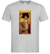 Мужская футболка Gustav Klimt Judith Серый Мужская футболка Gustav Klimt Judith Серый фото