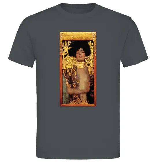 Мужская футболка Gustav Klimt Judith Графит фото