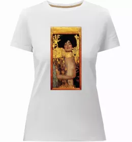 Женская премиум футболка Поцілунок Белый фото