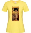 Жіноча футболка Gustav Klimt Judith Лимонний Жіноча футболка Gustav Klimt Judith Лимонний фото