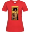 Жіноча футболка Gustav Klimt Judith Червоний Жіноча футболка Gustav Klimt Judith Червоний фото