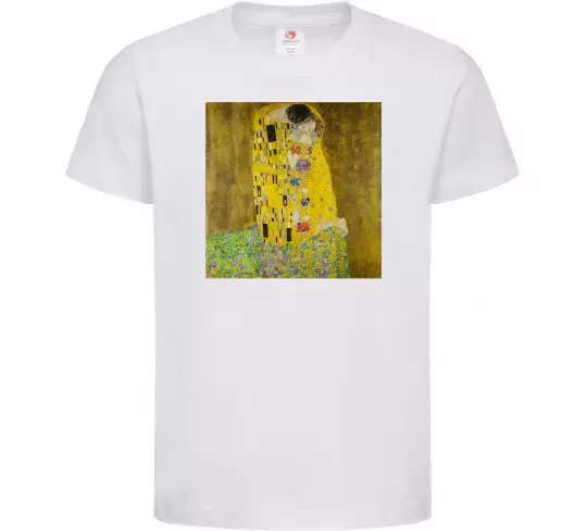 Детская футболка Поцілунок Белый фото