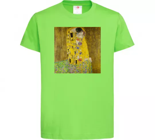 Детская футболка Поцілунок Лаймовый фото