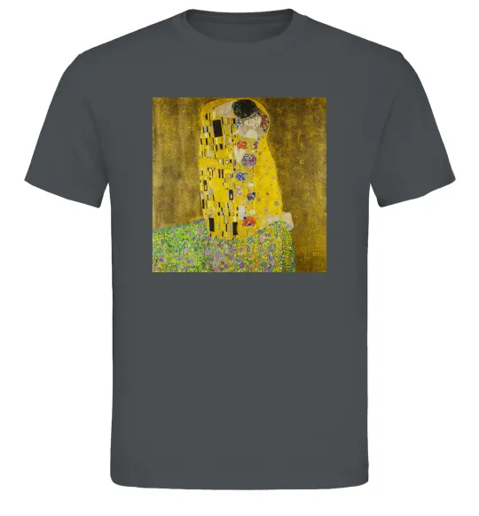 Мужская футболка Поцілунок Графит фото