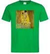 Мужская футболка Поцілунок Зеленый фото