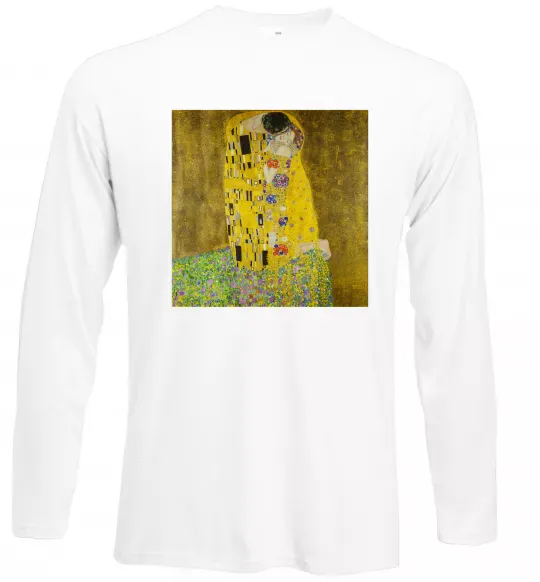 Лонгслив Поцілунок Белый фото