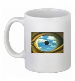 Чашка керамічна Рене Магрітт Фальшиве дзеркало