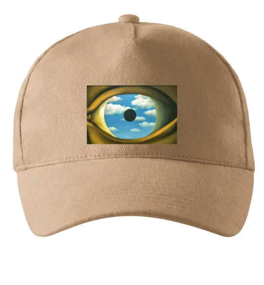 Кепка Рене Магрітт Фальшиве дзеркало Пісочний фото