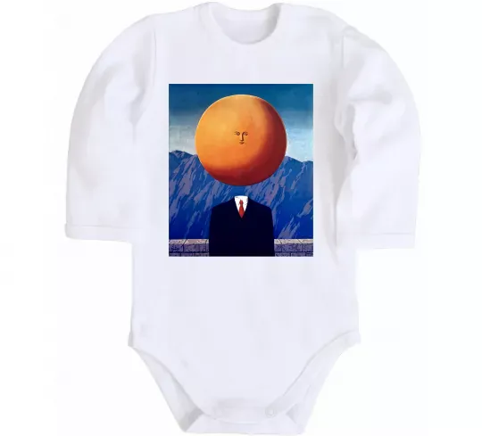 Детский боди Мистецтво життя Белый фото