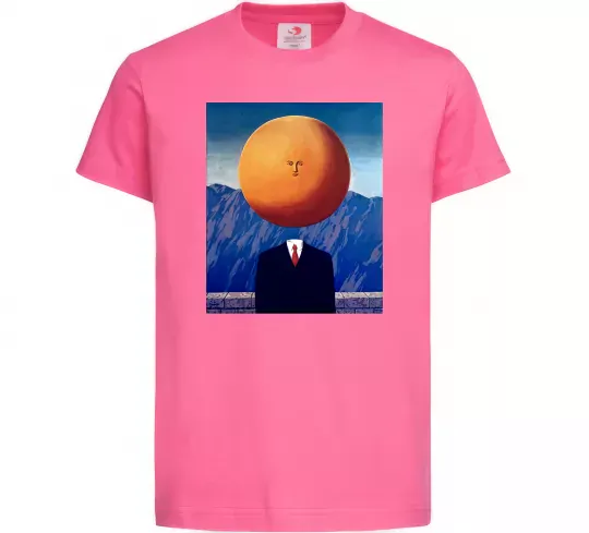 Детская футболка Мистецтво життя Ярко-розовый фото