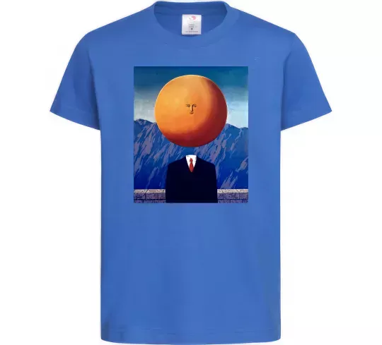 Детская футболка Мистецтво життя Ярко-синий фото