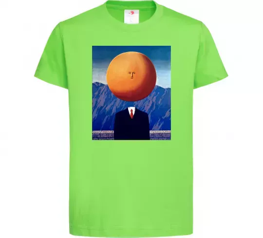 Детская футболка Мистецтво життя Лаймовый фото