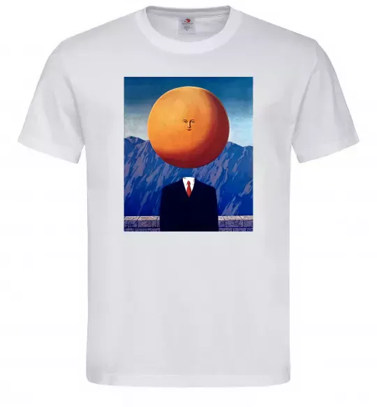 Мужская футболка Мистецтво життя Белый фото