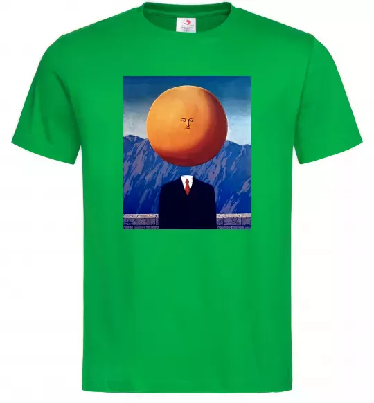 Мужская футболка Мистецтво життя Зеленый фото