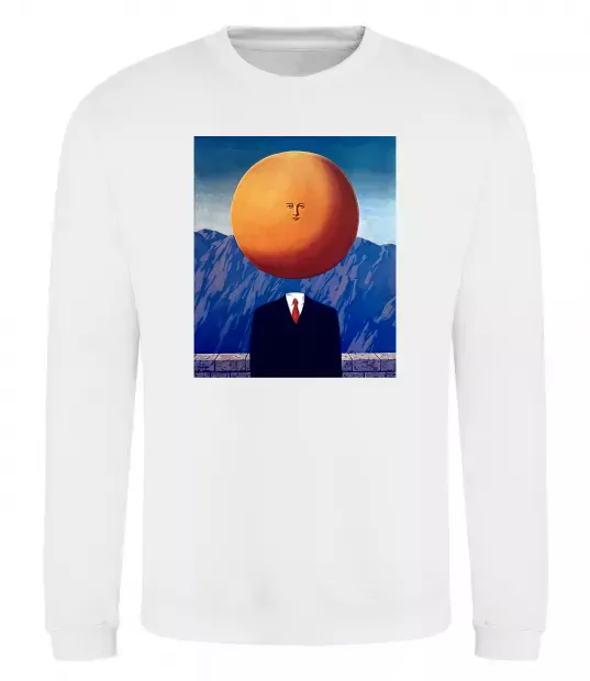 Світшот Мистецтво життя Білий фото