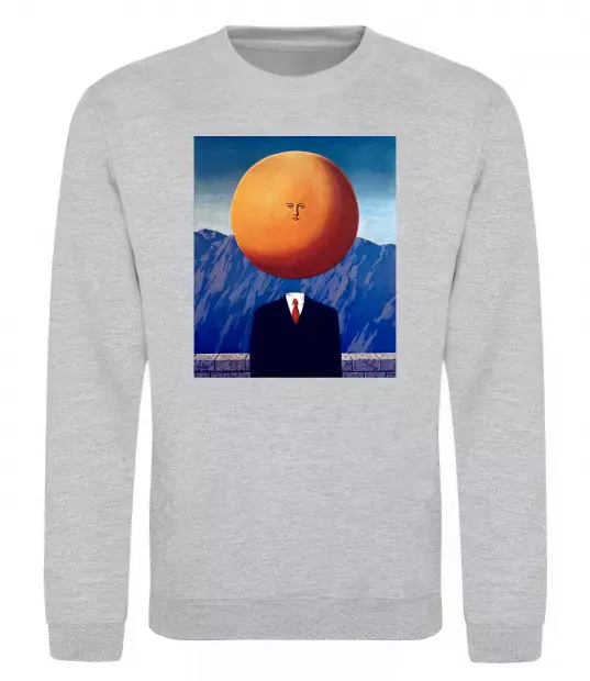 Світшот Мистецтво життя Сірий меланж фото