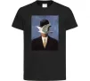Детская футболка Man in a Bowler Hat Черный фото