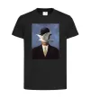 Дитяча футболка Man in a Bowler Hat Чорний фото