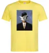 Мужская футболка Man in a Bowler Hat Лимонный фото