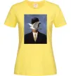 Жіноча футболка Man in a Bowler Hat Лимонний Жіноча футболка Man in a Bowler Hat Лимонний фото