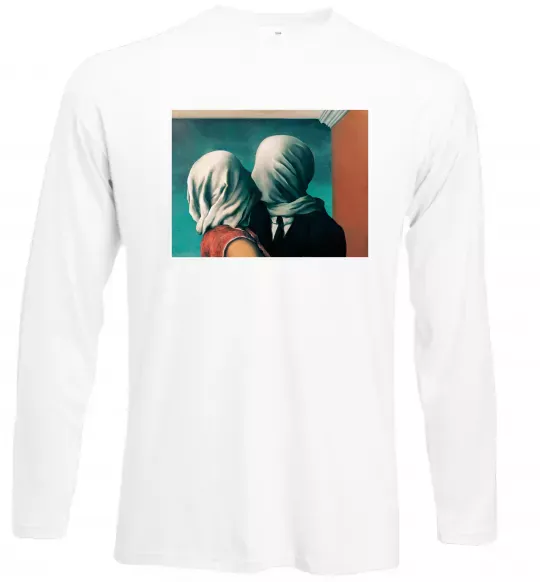 Лонгслив Закохані Белый фото