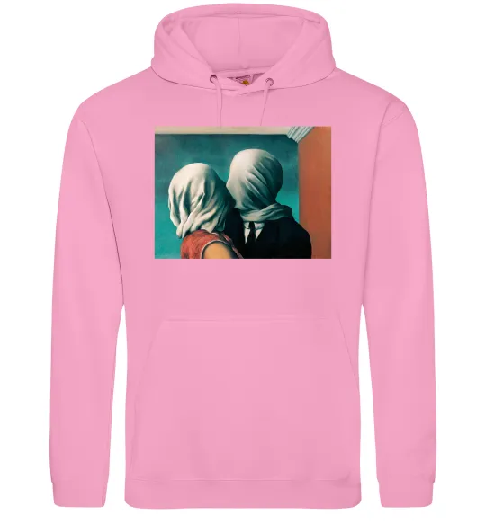 Чоловіча толстовка (худі) Закохані Рожевий фото