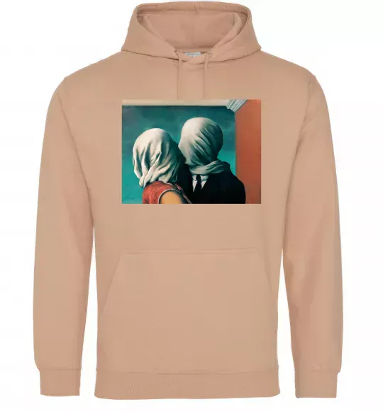 Жіноча толстовка (худі) Закохані Пісочний фото